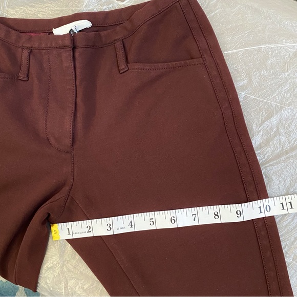 3.1 Phillip Lim Jodhpur BROWN ankle zipper zip skinny leg stretch pants leggings - Picture 16 of 16